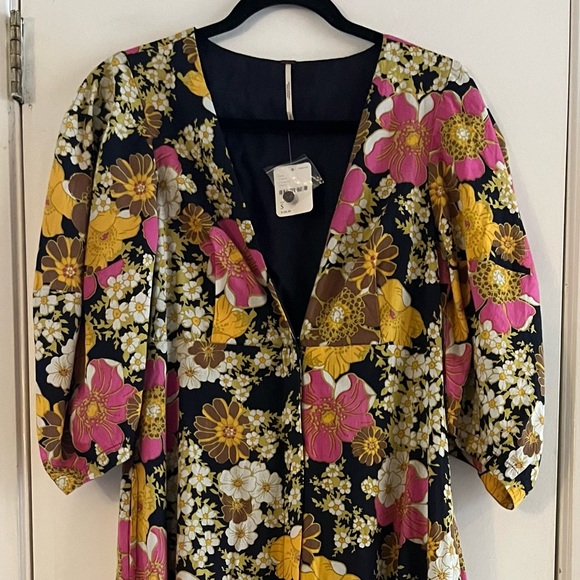 Free People Lydia Printed Midi Dress - Picture 4 of 7